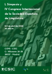 L Simposio y IV Congreso Internacional de la Sociedad Española de Lingüística (SEL)