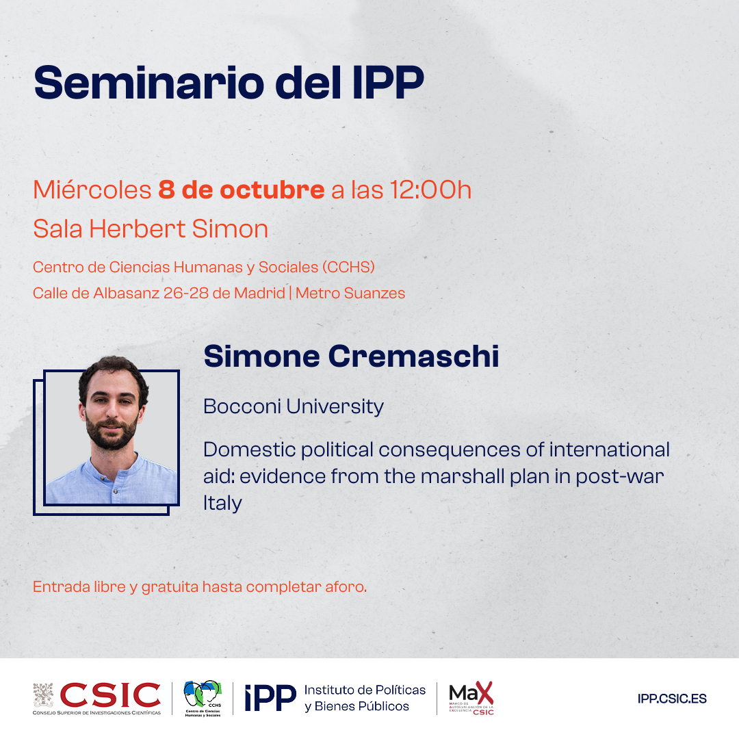 Seminario del IPP con Simone Cremaschi