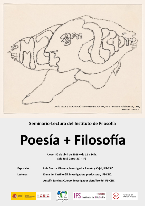 Seminario-Lectura del Instituto de Filosofía: "Poesía + Filosofía"