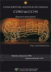 Concierto del Solsticio de Verano por el Coro del CCHS: "Paseo por la música popular"