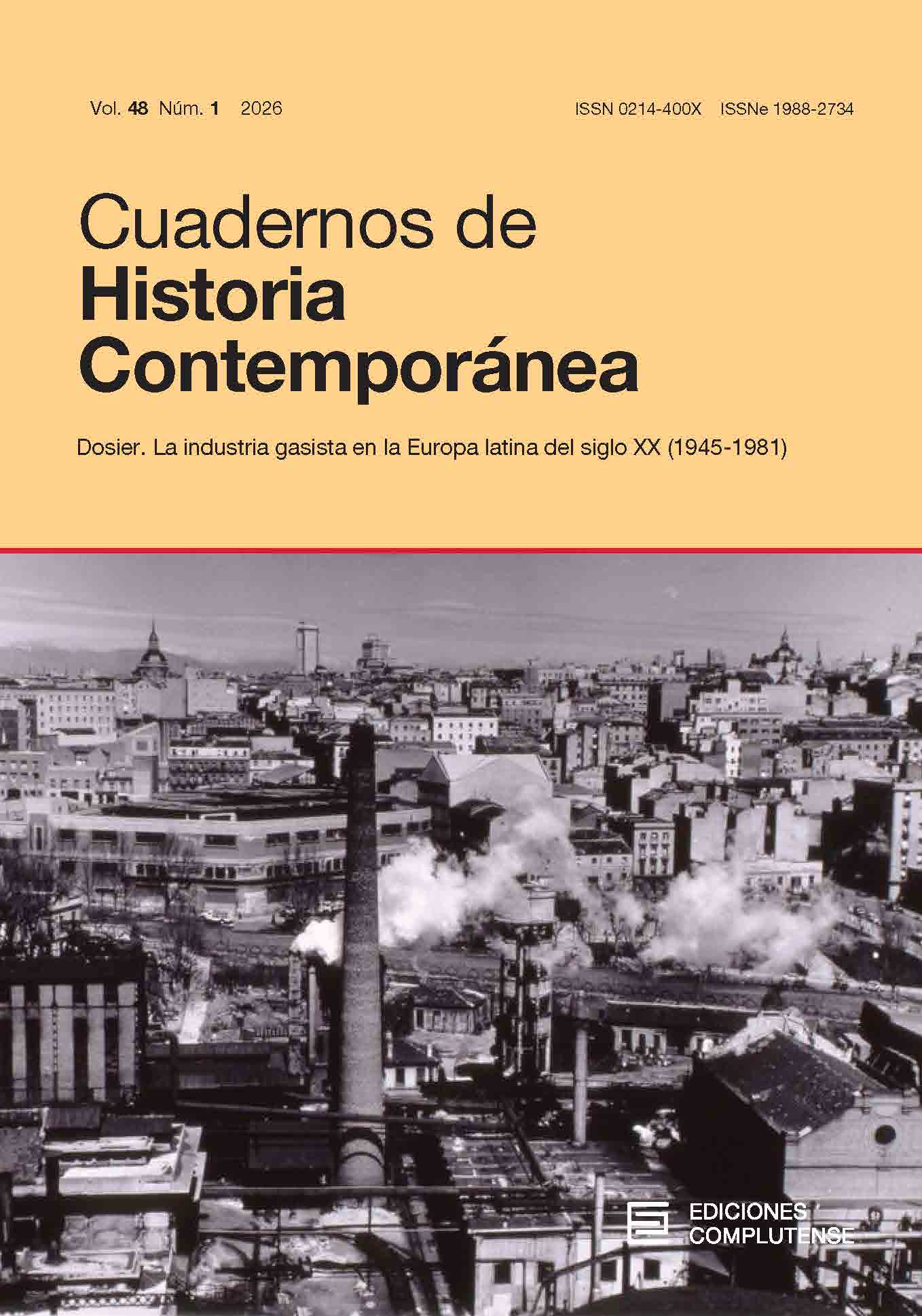  Huascar Rodríguez de la (EEHA/IH) publica una reseña en  'Cuadernos de Historia Contemporánea'
