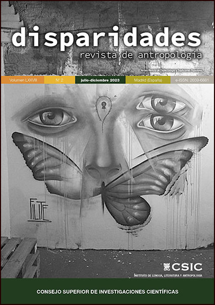 "Disparidades. Revista de Antropología" publica el Vol 78, Nº 2 de 2023