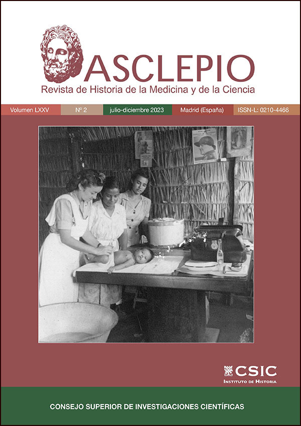 Ya se encuentra disponible el nuevo volumen de "Asclepio. Revista de Historia de la Medicina y de la Ciencia"