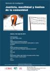 Disponibles los vídeos del Seminario de investigación "Justicia, movilidad y límites de la comunidad", organizado por Juan Carlos Velasco y Francisco Blanco (IFS)