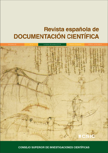 La "Revista española de Documentación Científica (REDC)" publica un nuevo número incluyendo un artículo coescrito por Daniela De Filippo