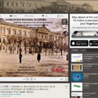 María Paz Aguiló (IH) ilustra el mobiliario y decoración del Palacio de Bibliotecas en el canal de difusión de 'Slideshare' de la BNE