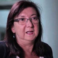 Imagen de Concha Roldán (IFS) durante su ponencia