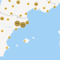 El proyecto ‘Petrifying Wealth’ publica en abierto un visor cartográfico de construcciones medievales, que recoge más de 17.000 edificios