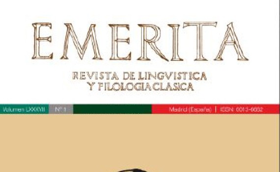 Ya se encuentra disponible el nuevo volumen de la revista 'Emérita' en la que Pablo Toribio (ILC) escribe una reseña