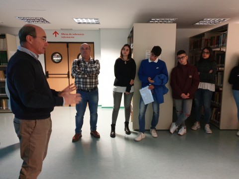 José Manuel Galán (ILC, CSIC) durante su charla