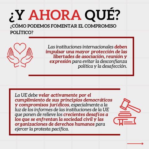 ¿Cómo podemos fomentar el compromiso político?