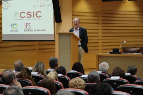 Intervención de Txetxu Ausín, director del IFS-CSIC