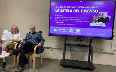 De izda. a dcha. Concha Roldán y Roberto R.Aramayo investigadores del IFS-CSIC