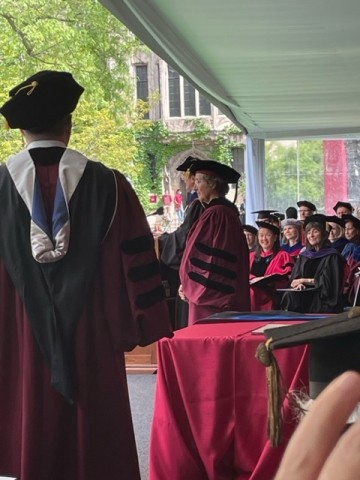 Mercedes García-Arenal (ILC) recibe el Doctorado Honoris Causa en Humanidades por la Universidad de Chicago