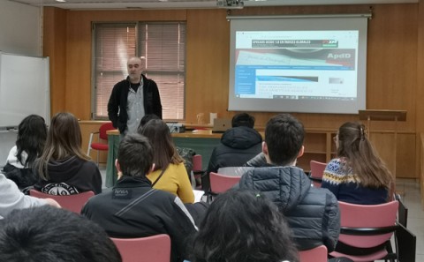 Con el demógrafo Julio Pérez (IEGD)