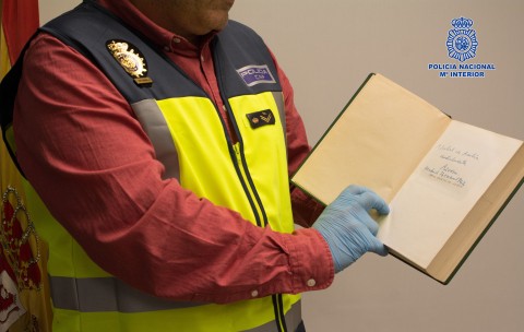 Material recuperado durante la Operación Brocal