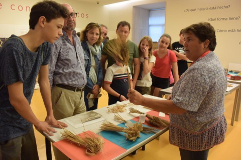 Participantes de la Noche Europea de los Investigadores en el MAN