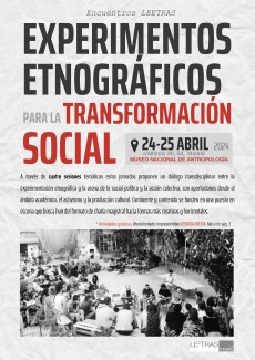Encuentros LEETRAS. Experimentos etnográficos para la transformación social