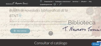 Biblioteca Tomás Navarro Tomás