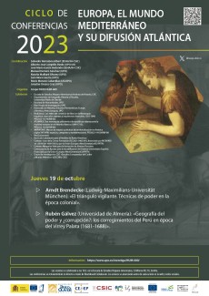 Ciclo de Conferencias «Europa, el mundo mediterráneo y su difusión atlántica»