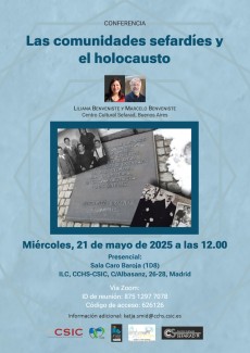 Conferencia "Las comunidades sefardíes y el holocausto"