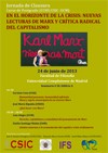 Jornada de Clausura del curso de postgrado "En el horizonte de la crisis: nuevas lecturas de Marx y crítica radical del capitalismo"