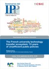Seminarios del IPP: "The French university technology transfer ecosystem: 15 years of (in)efficient public policies"