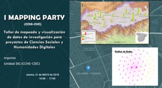 Taller "Mapping-Party". Taller de mapeado y visualización de datos de investigación para proyectos de Ciencias Sociales y Humanidades Digitales