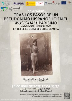 Seminario "Tras los pasos de un pseudónimo hispanófilo en el music-hall parisino"