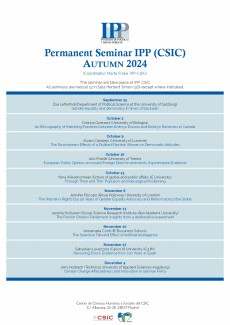 Seminarios del IPP: Programación de primavera de 2024