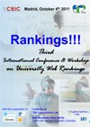 Third International Conference & Workshop on University Web Rankings