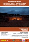 Seminario permanente 'Rastros y Rostros de la Violencia': "Historia desde la Fosa: Políticas del Tiempo y de Representación en las Exhumaciones de la Guerra Civil"